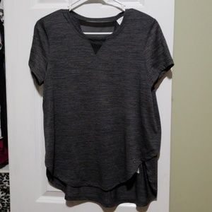 High-low athletic shirt